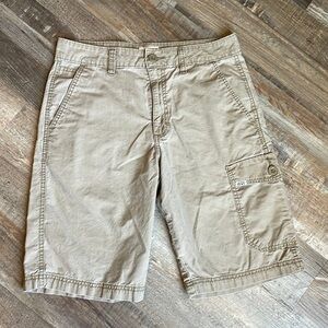 VANS Men’s Tan 100% Cotton Shorts, Size 28